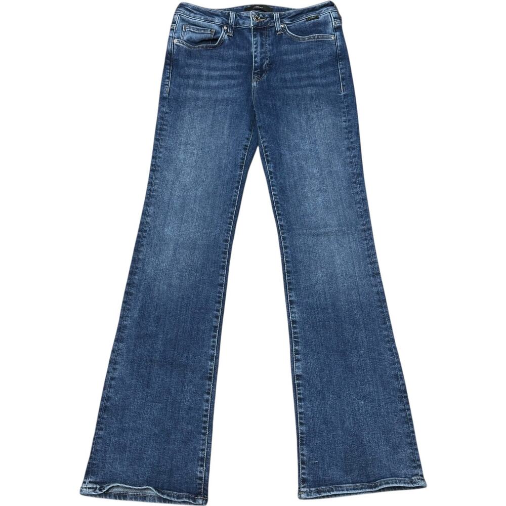 Mavi Women's Blue Flare Jeans